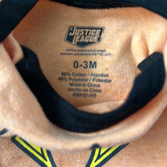 Justice League Bundle - 0-3m - Batman, Superman, Green Lantern, Flash, Aquaman - Picture 10 of 11